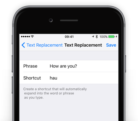 Guide: How to add new words to the iPhone dictionary | iOS 9 - TapSmart