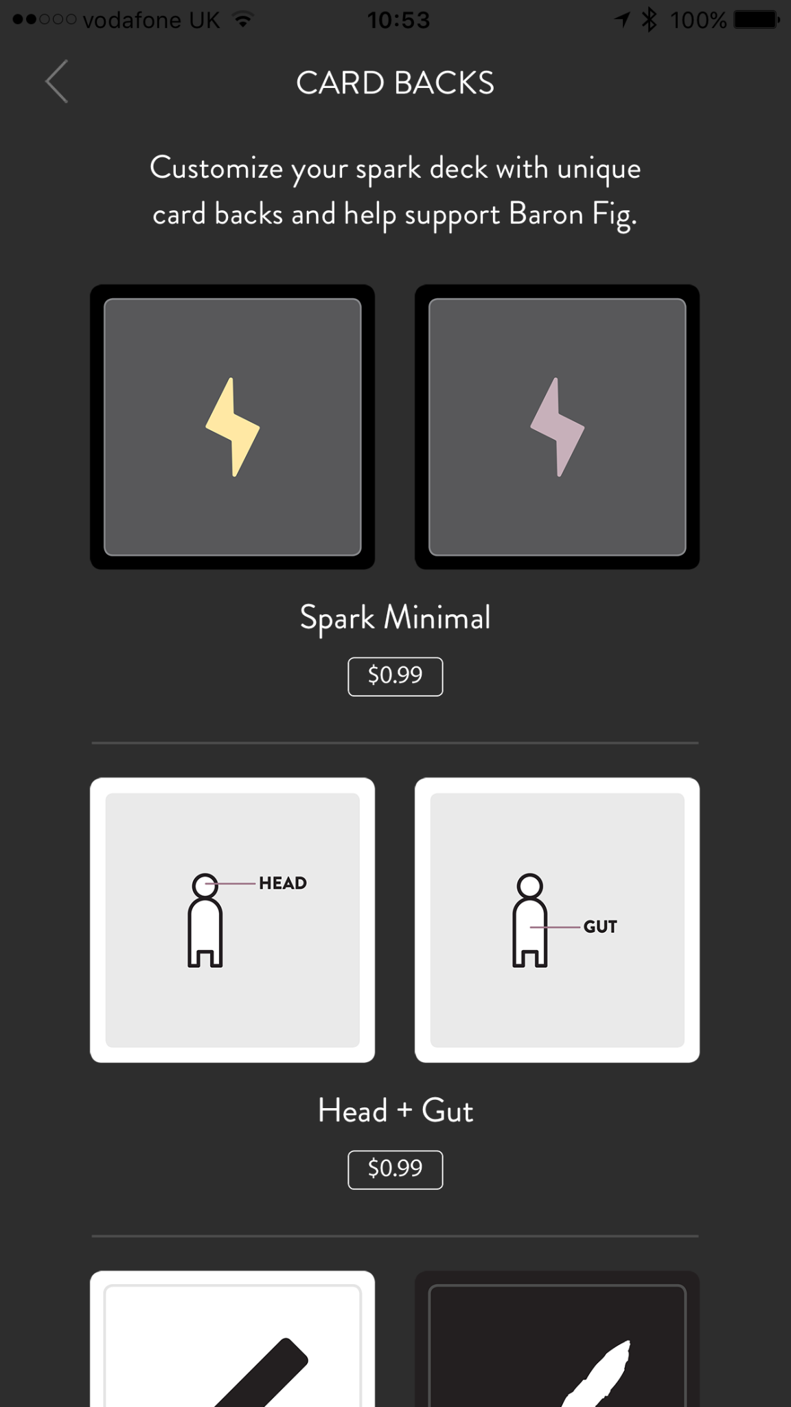 Review Spark An iOS app to help you get inspired TapSmart