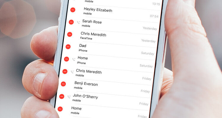 deleted calls deleted calls
