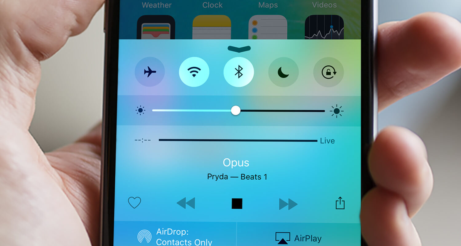 Guide Dim the Screen to save power iOS 9 TapSmart
