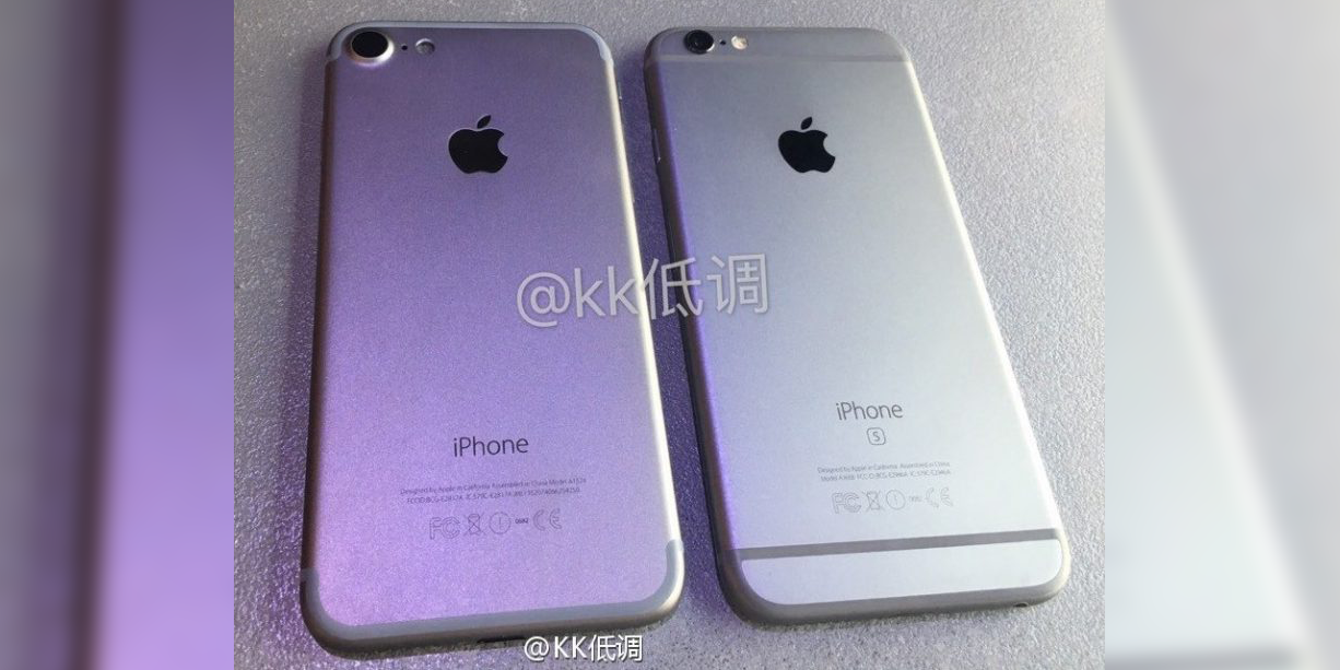 Purported iPhone 7 vs. iPhone 6s side-by-side comparison ...