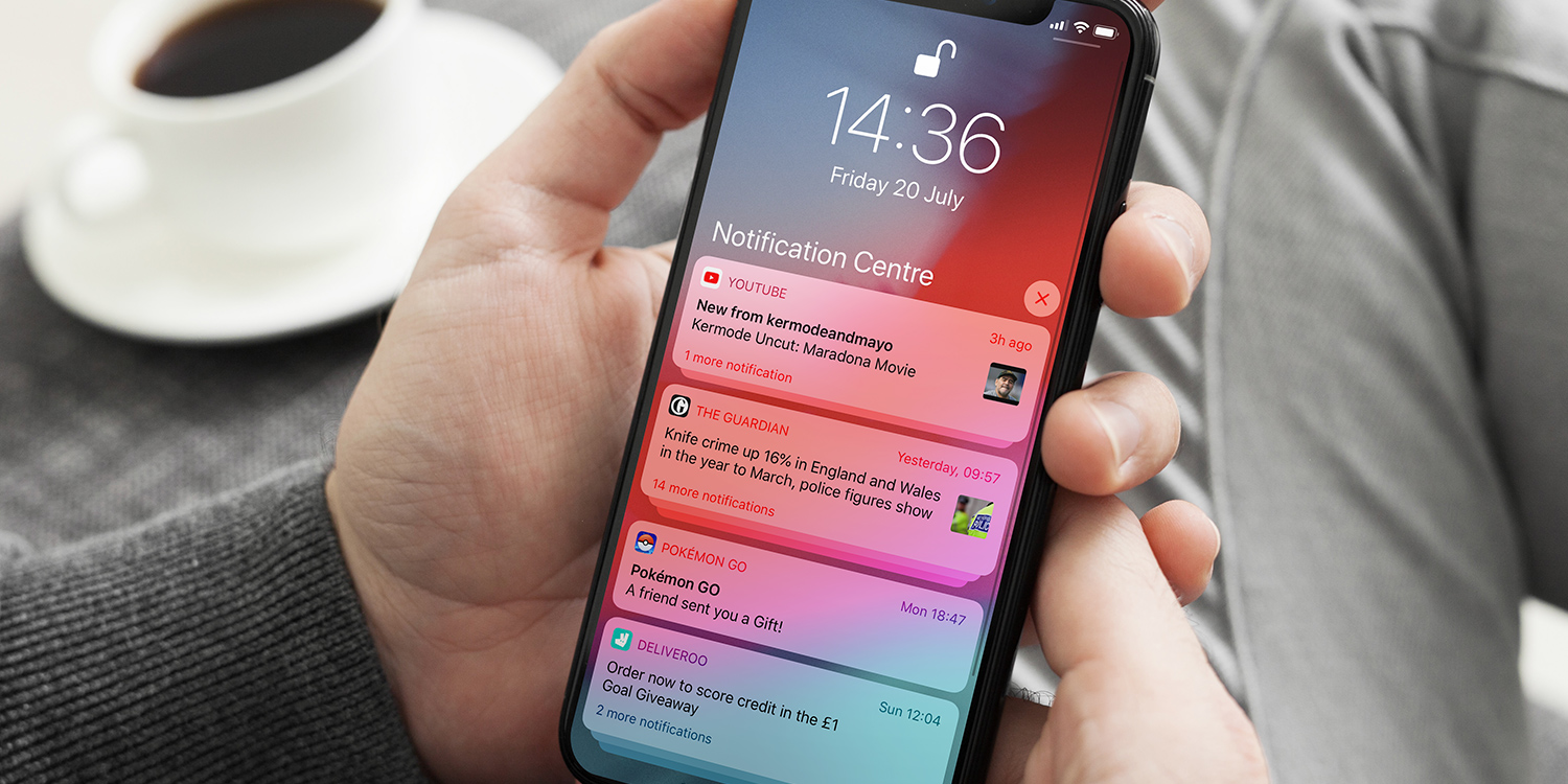 Cover Sheet Dealing With Notifications IOS 13 Guide TapSmart