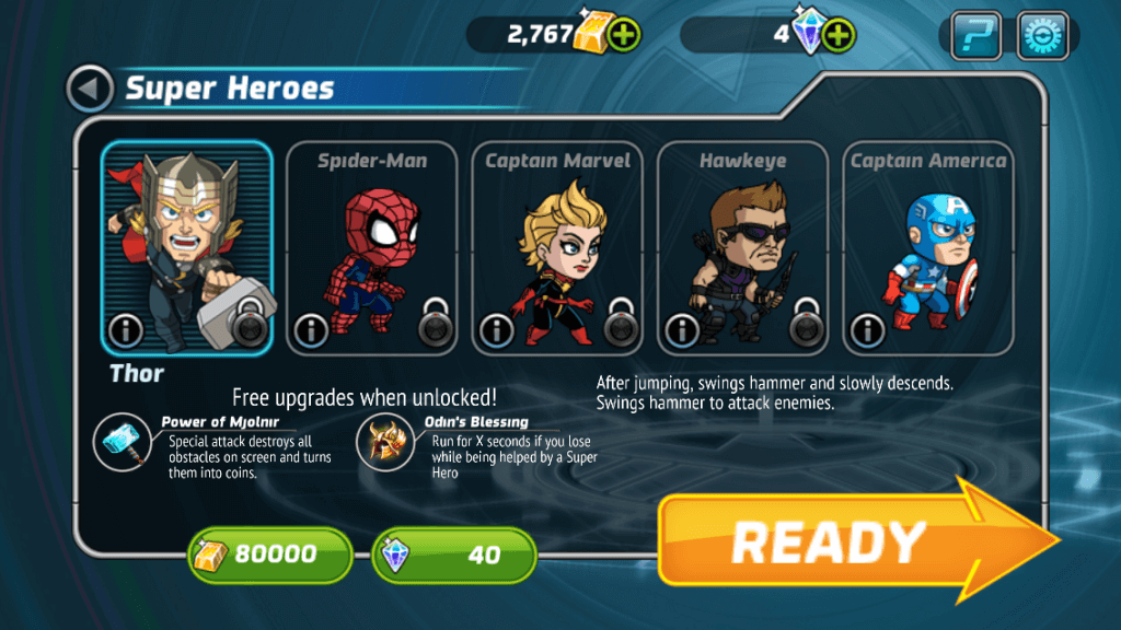 Certain Avengers do come at a price that you’ll have to pay to unlock.