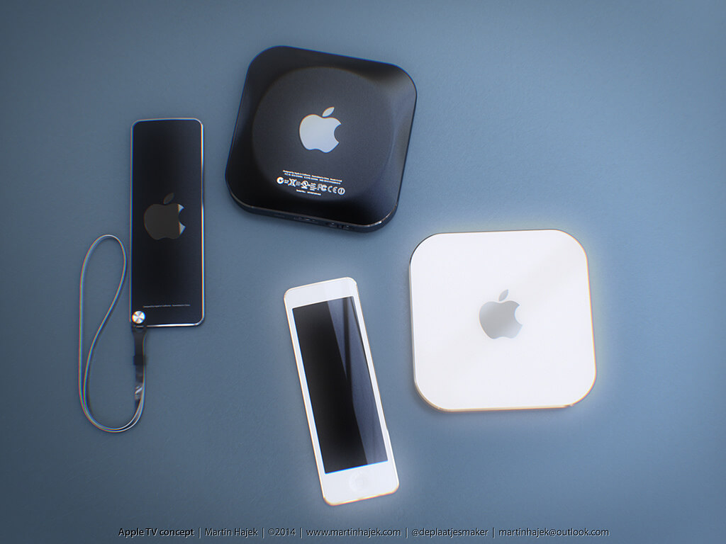 Apple TV concept by Martin Hajek