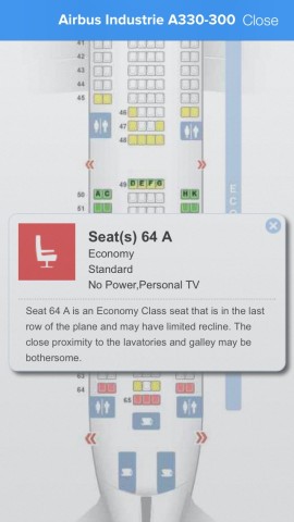 Here’s my flight easily accessible from the My Trips view