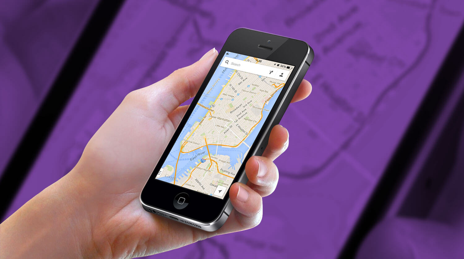 Save maps for offline use in the Google Maps app TapSmart
