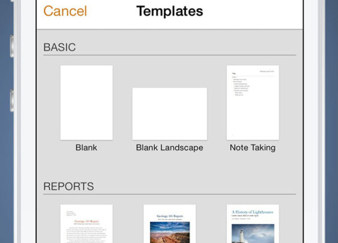 Choose a default template. We’re opting for ‘Blank’ in this walkthrough