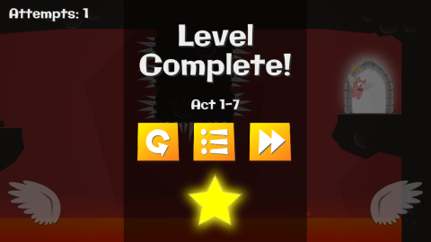 We later found out that you don't even need the star to complete the level. 