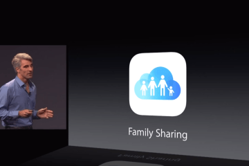 Apple announces Family Sharing