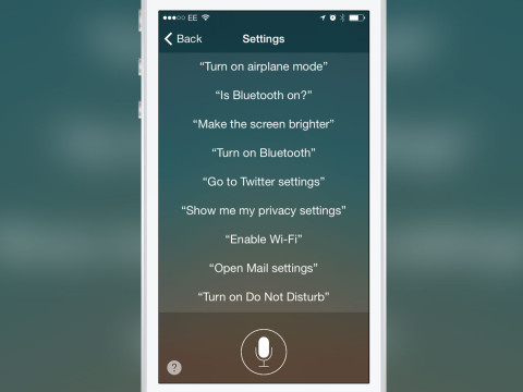 There's plenty of settings you can change with Siri