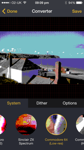 The C64/Spectrum playground battle hits an iPhone photo app!