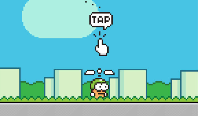 Flappy Bird Sequel Called Swing Copters