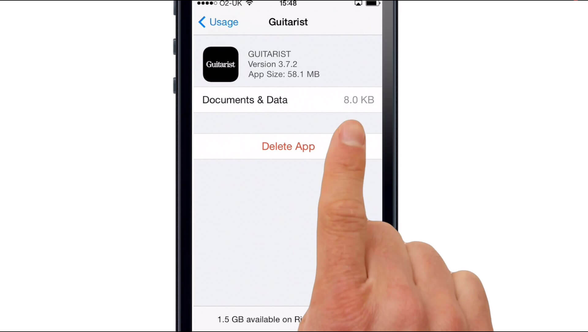 how to clear apps on iphone 8 plus