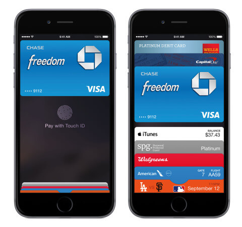 Apple Pay does not store card numbers on your device