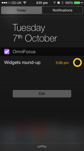 OmniFocus 2 for iPhone