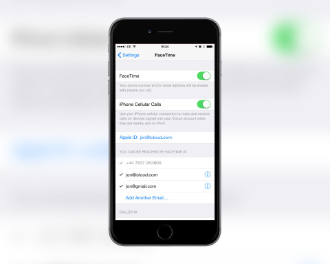 Enable iPhone Cellular Calls