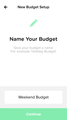 Start by naming your budget.
