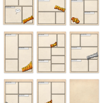 Multi-page comics can be created, optionally based on pre-defined layouts.