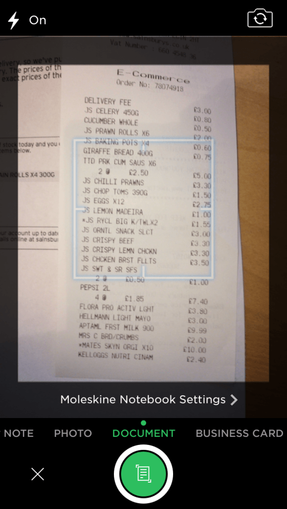 You can add photos and audio to notes.