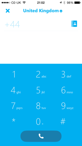 Unlike FaceTime, Skype can be used to call landlines.