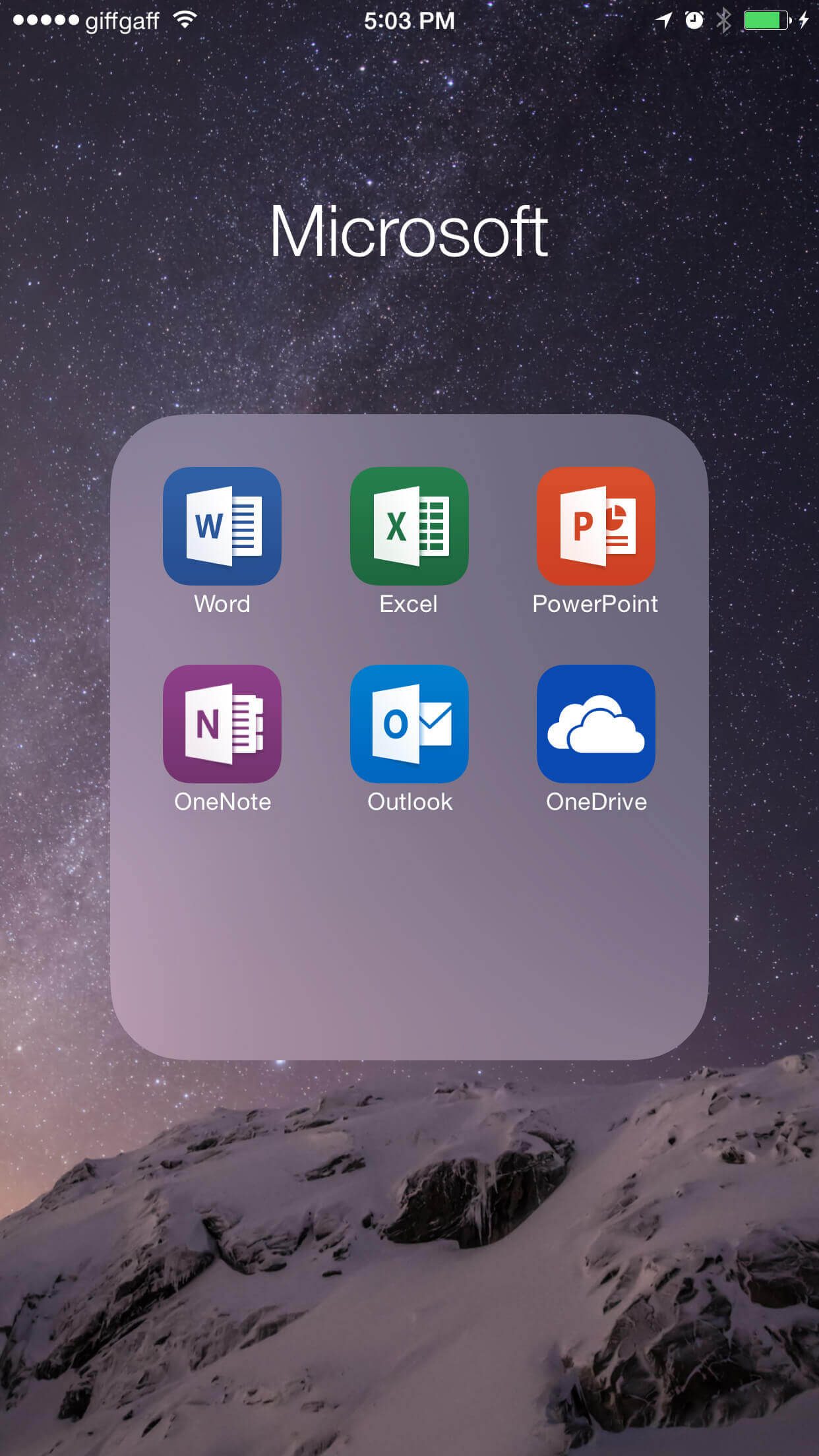 Microsoft Office apps