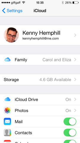 You'll need to log in to iCloud to use Find My Friends.