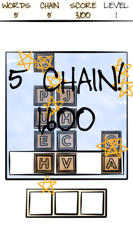 And HUE next for a six-chain! Hurrah!