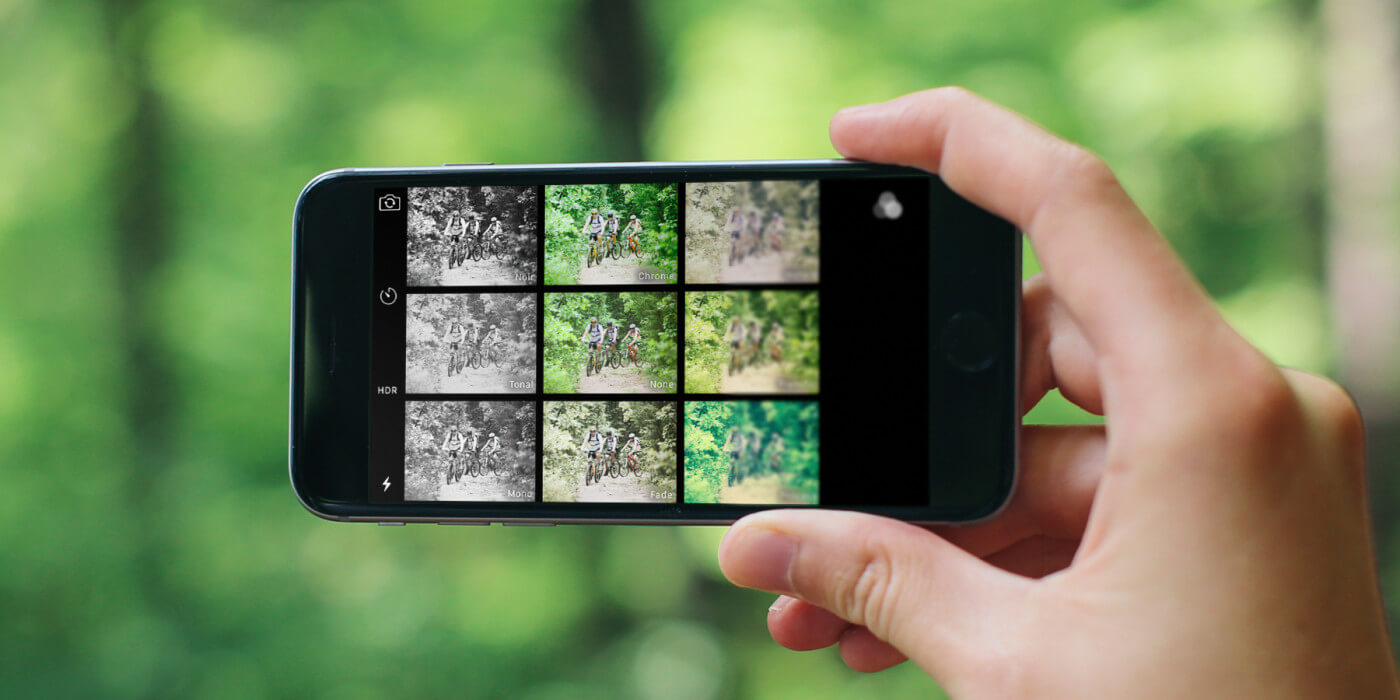 Guide How to use live camera filters on the iPhone iOS 9 TapSmart