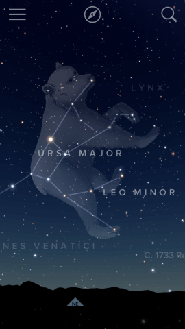 Look out for the big sky bear.