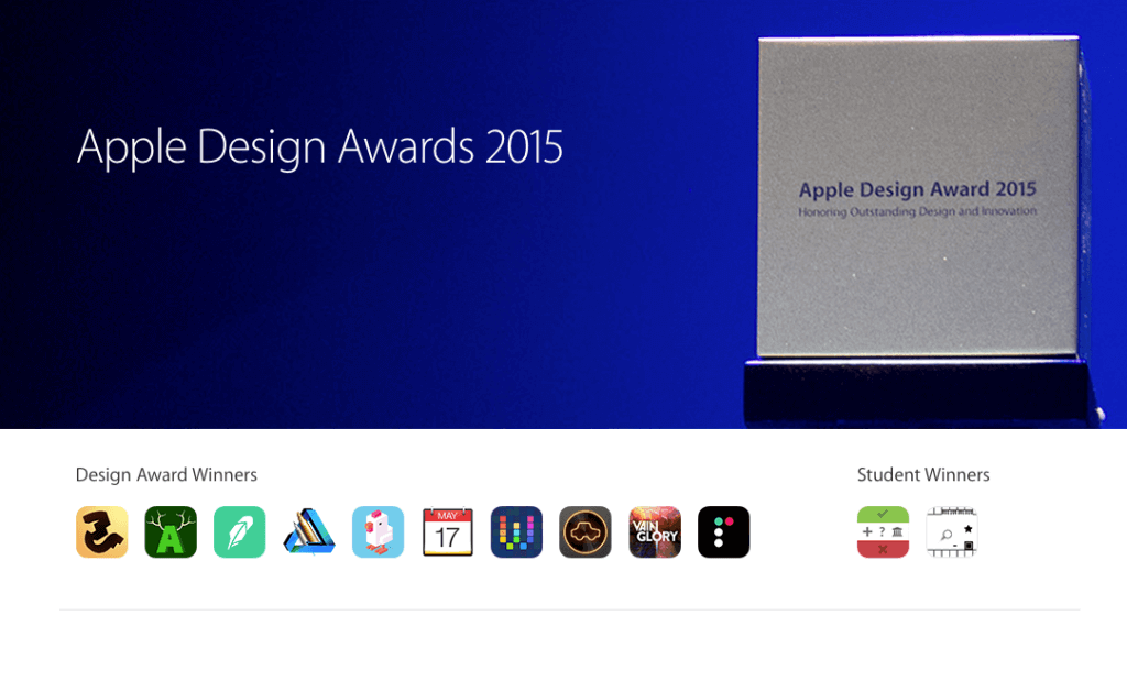 Apple Design Award 2015 winners announced TapSmart