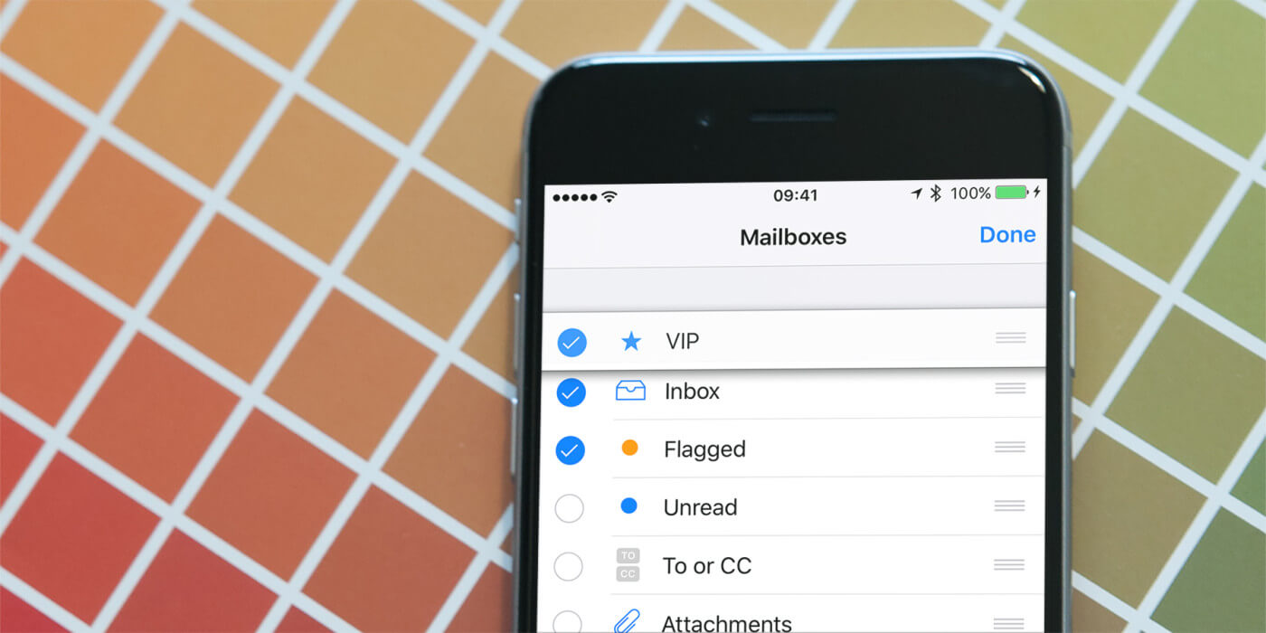 Guide rearrange multiple email inboxes in the iphone mail app ios 9