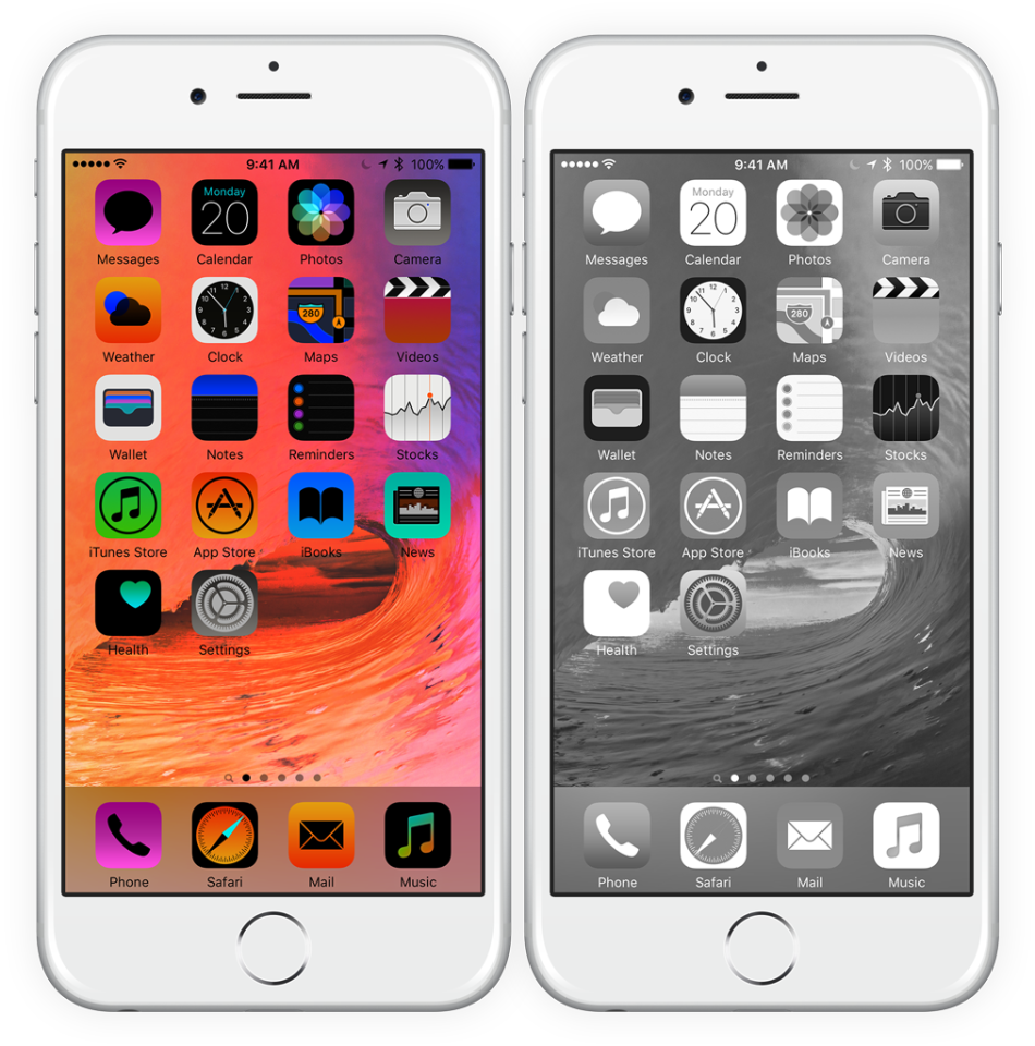 how to change colour of iphone back