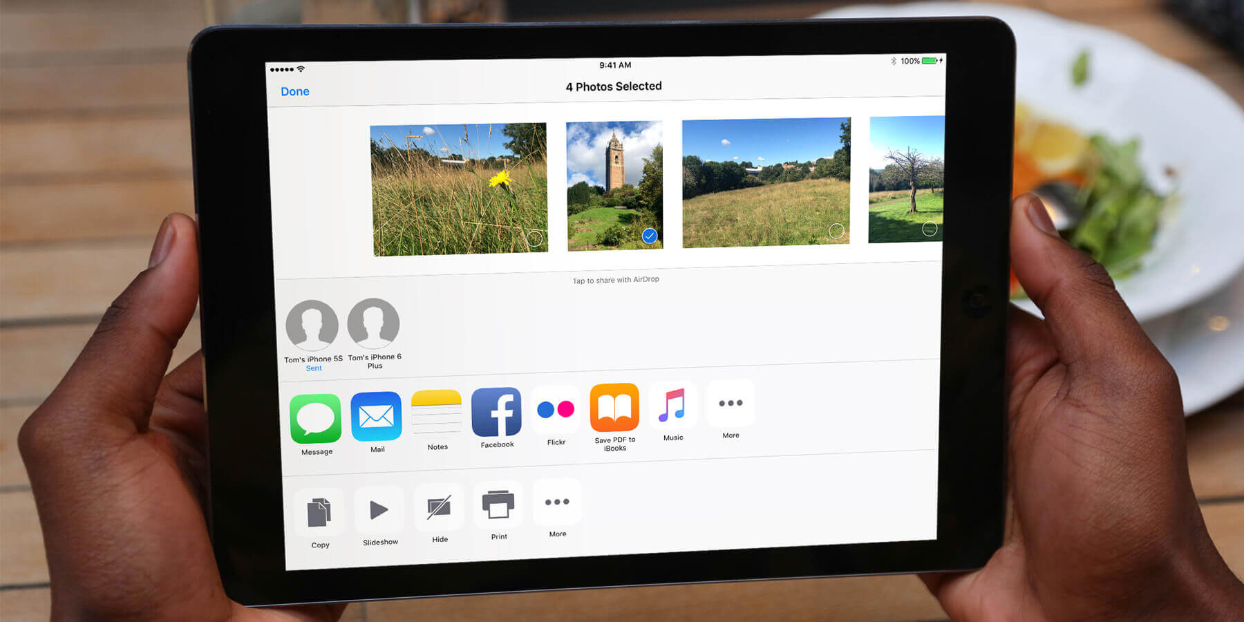AirDrop: share files wirelessly | iOS 11 Guide [iPad] - TapSmart