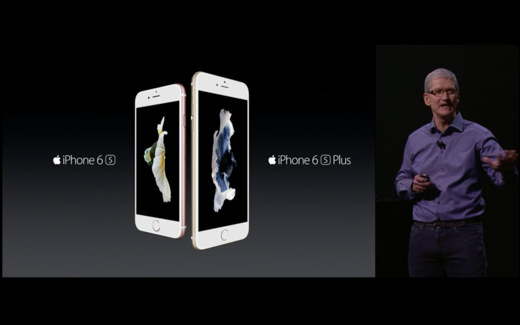 Tim Cook introduced the presentation