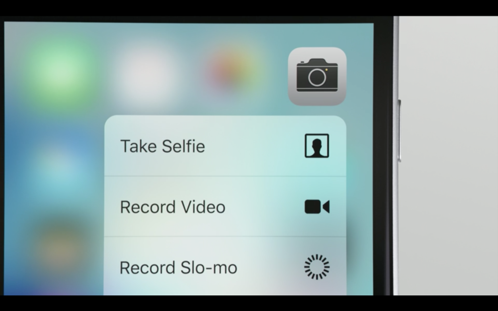 3D Touch opens up new methods of interacting with the iPhone