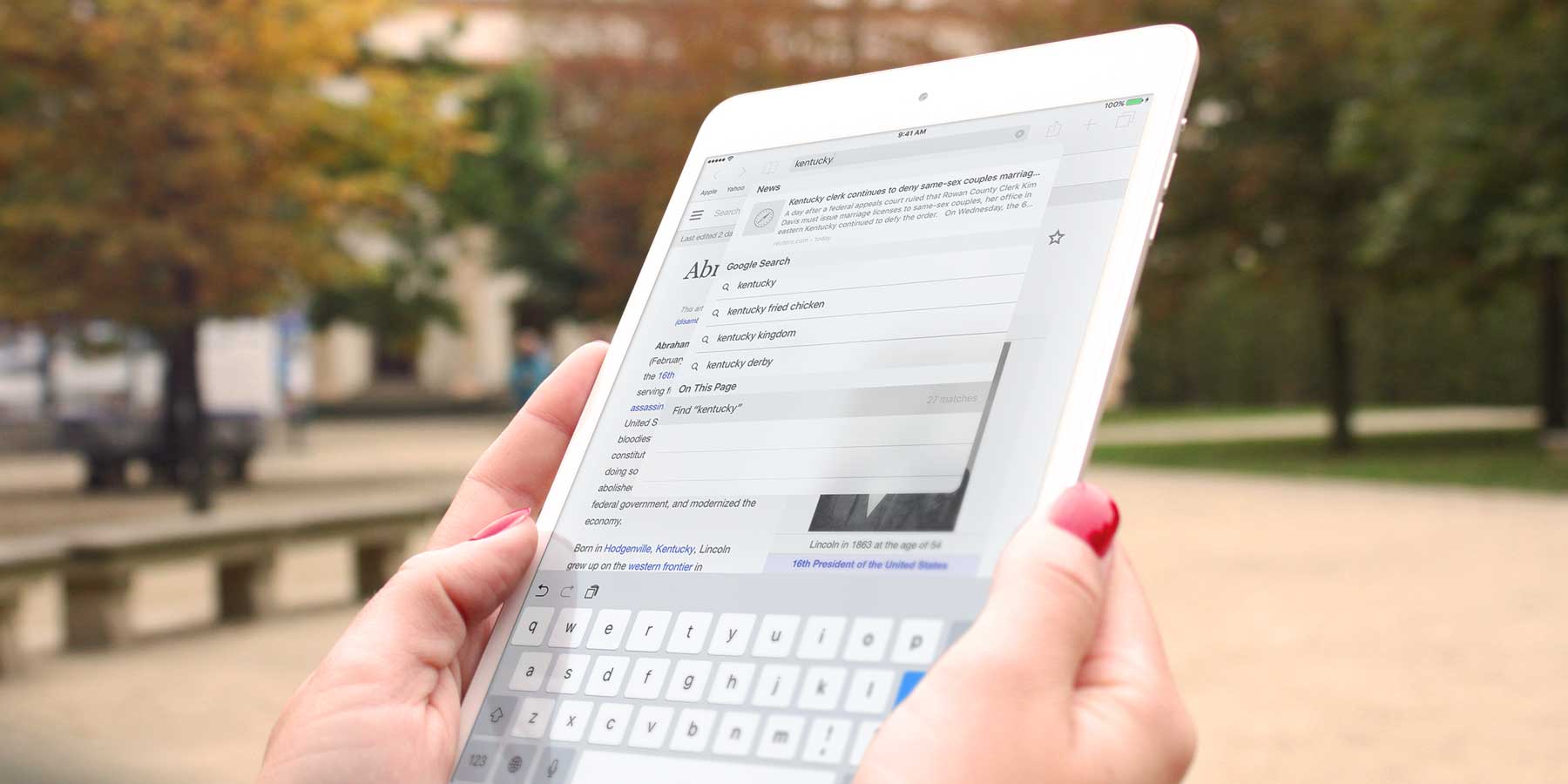 how to search a page for certain words