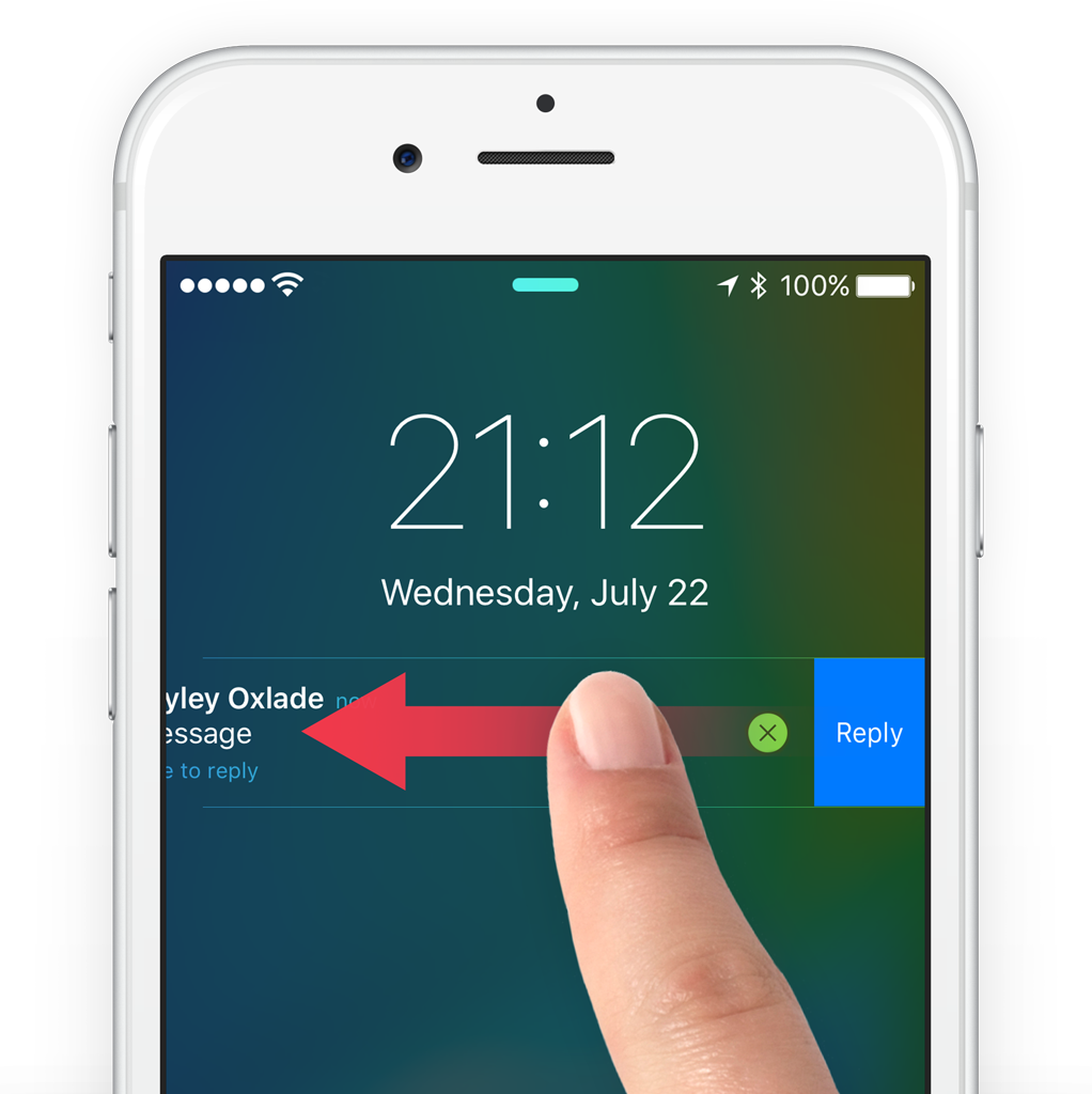 Guide: how to reply to notifications | iOS 9 - TapSmart
