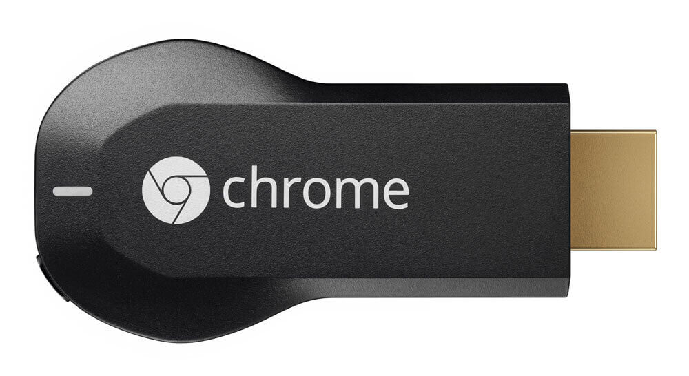 The original Chromecast device. It retains compatibility with the new app