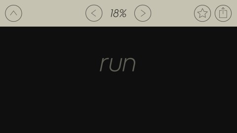 You can check on your progress, and also skip back a couple of puzzles, using a dedicated icon in the top-left corner of the screen.