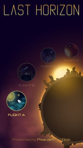 The app's four different flights: the latter three will need to be unlocked by gamers. 