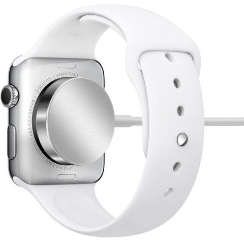 The Apple Watch currently supports wireless charging