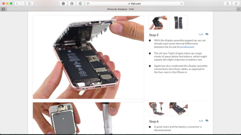 iPhone 6s display repair guide