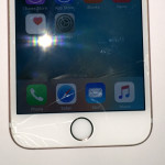iPhone 6s with broken screen