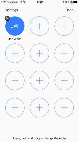 Adding contacts is easy enough. And there's enough space in Contacts Pad to ensure all your favorites have a space.