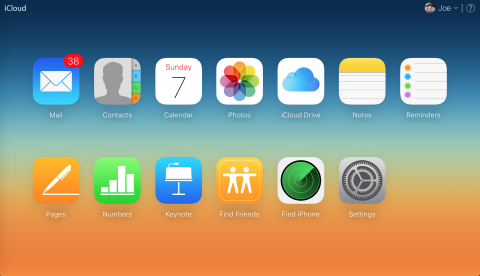 Apple's iCloud.com allows users to access a range of the company's services from the Web.