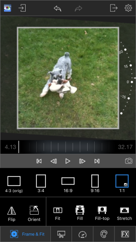 Cropping and rotating videos is a breeze, and previewing is instantaneous.