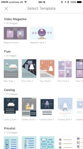 Templates, templates, templates: there are plenty to choose from, and each one looks great. 