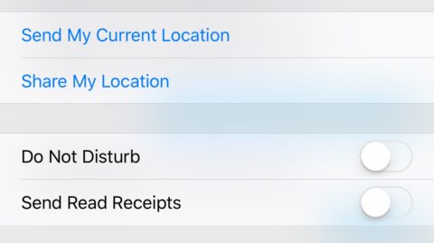 You can enable or disable read receipts for individual threads in the Messages app. It's a great addition. 