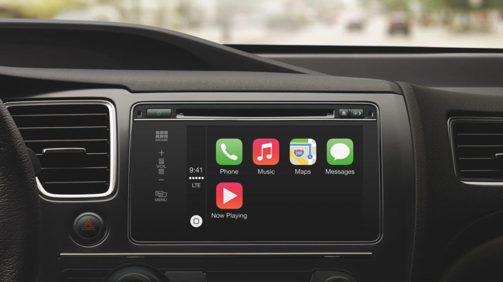 CarPlay: shiny.