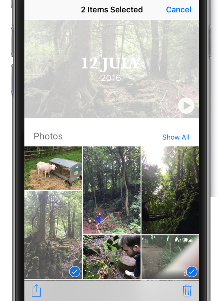Edit Memories customize Photos' automatic video montages iOS 11